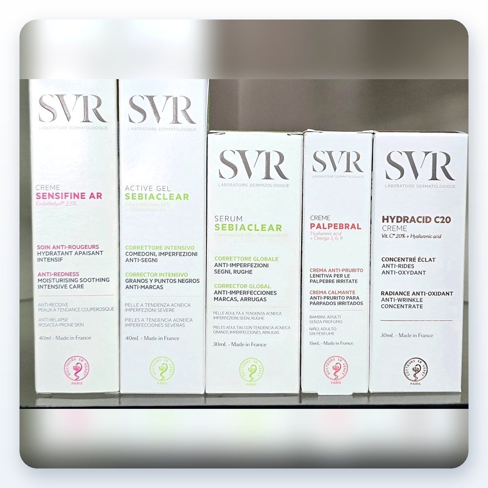 SVR Dermocosmetic Range
