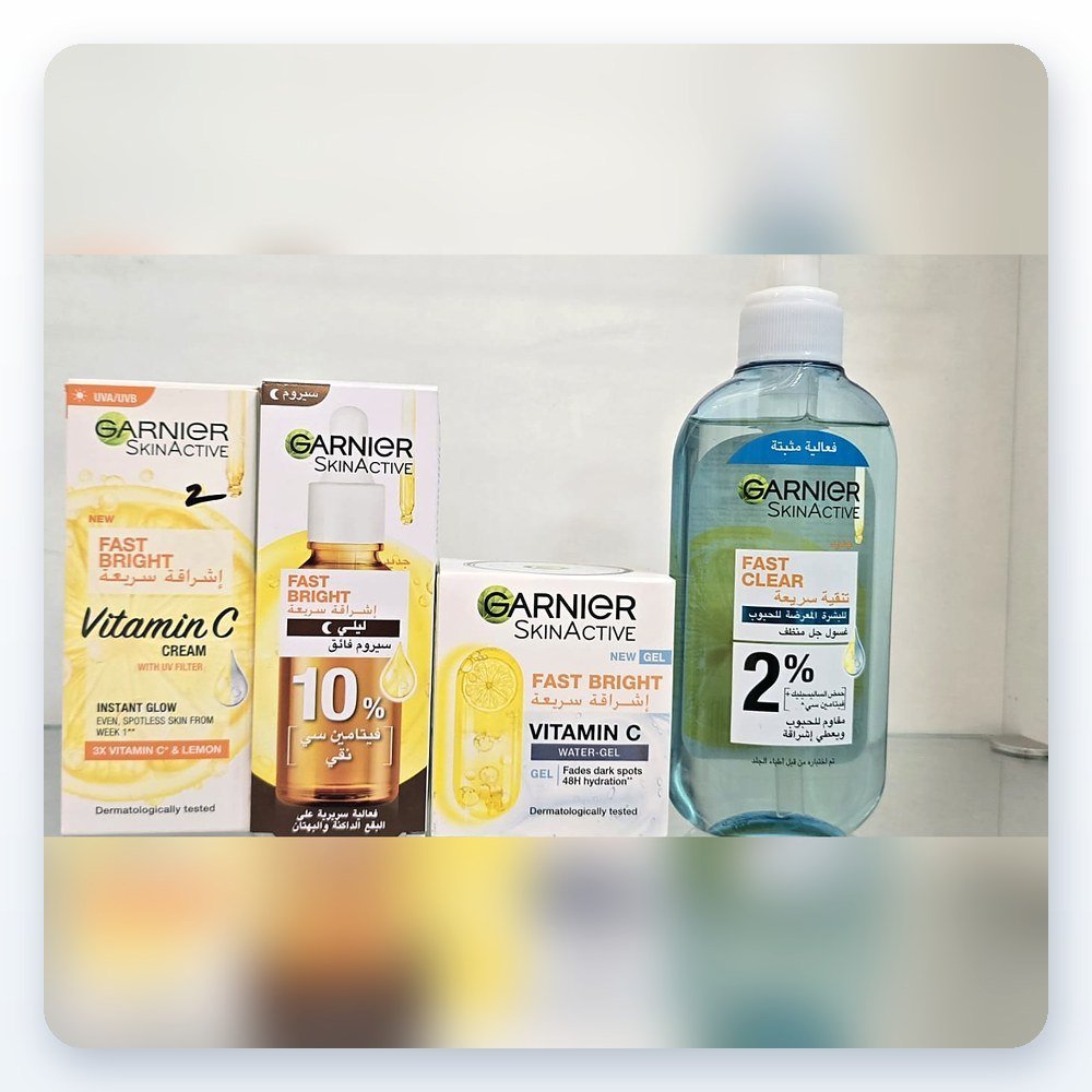 Garnier Fast Bright & Fast Clear