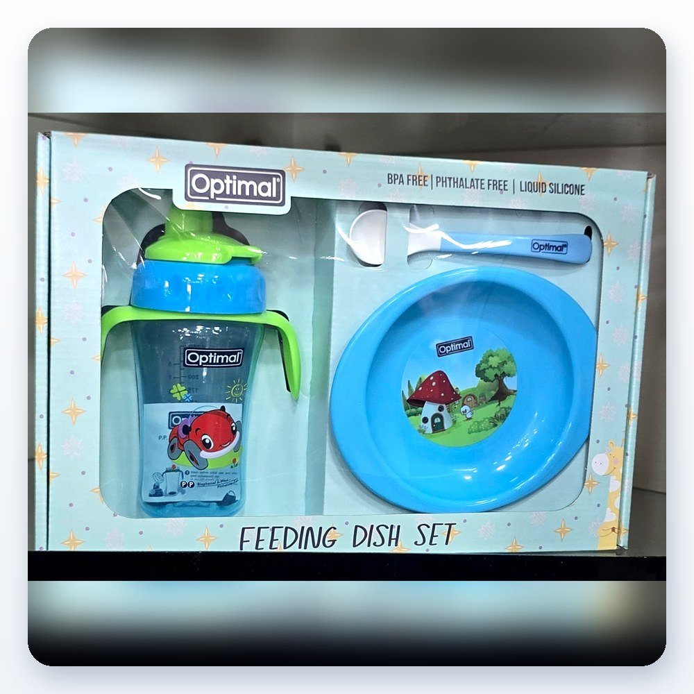 Optimal Feeding Dish Set