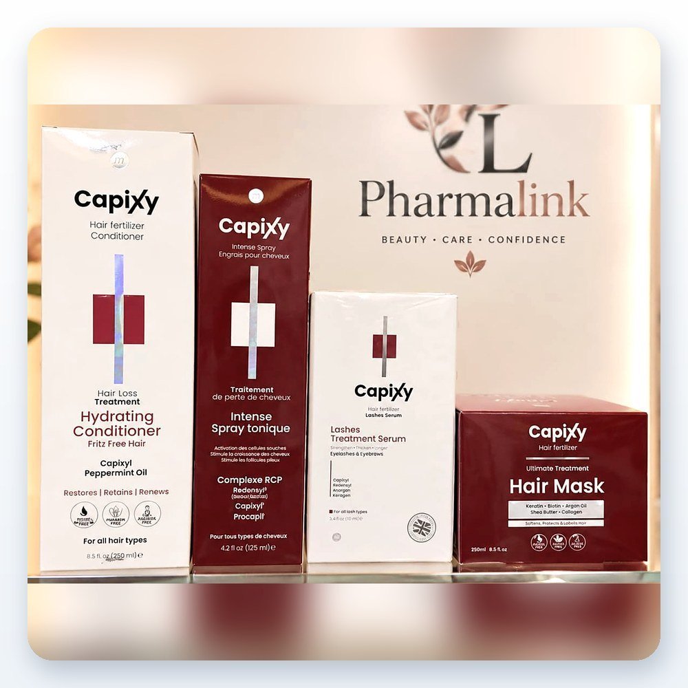 Capixy Hair Loss Treatment Range